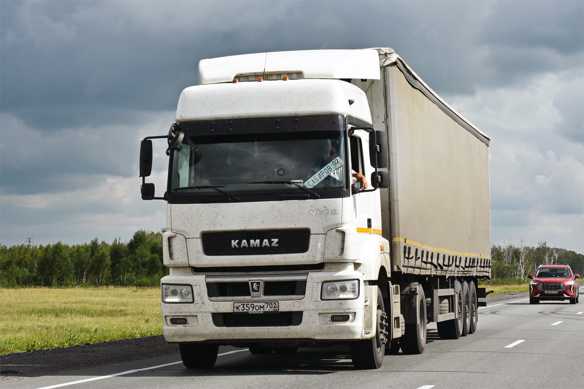 Башкортостан, № К 359 ОМ 702 — КамАЗ-5490-S5(87)