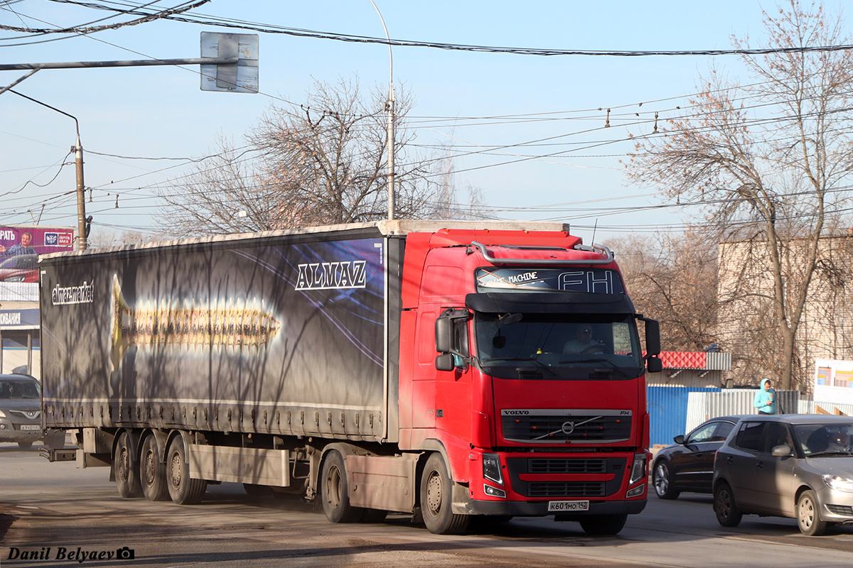 Кемеровская область, № К 601 МО 142 — Volvo ('2008) FH.440