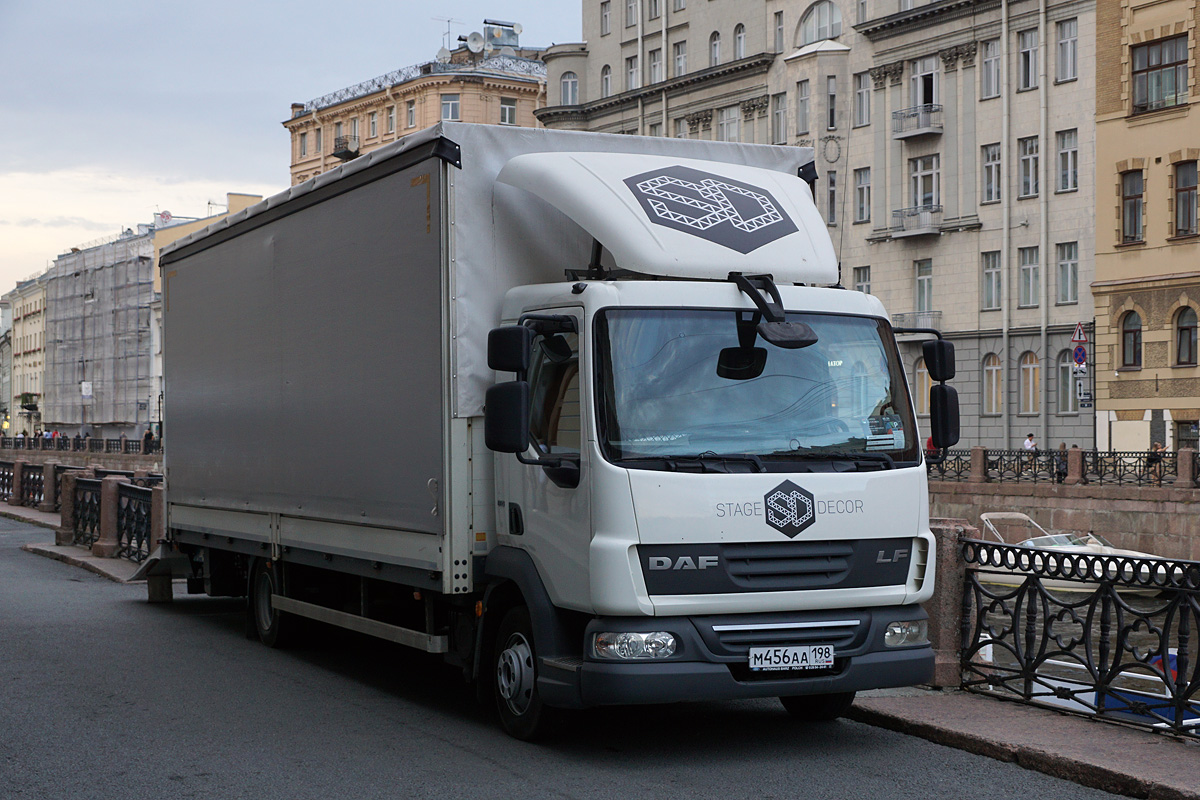 Санкт-Петербург, № М 456 АА 198 — DAF LF45 FA