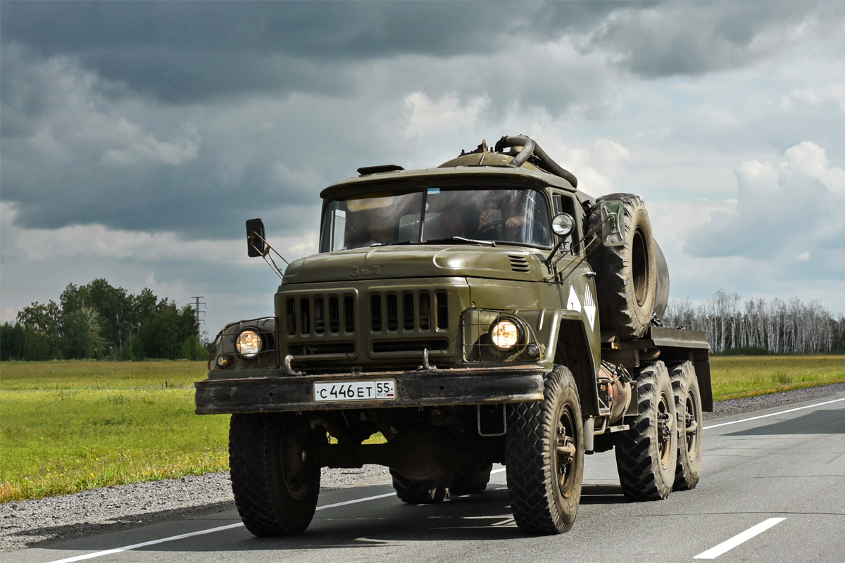 Омская область, № С 446 ЕТ 55 — ЗИЛ-131 (общая модель)