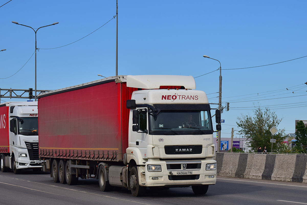 Татарстан, № О 636 ВЕ 716 — КамАЗ-5490-DC(87)