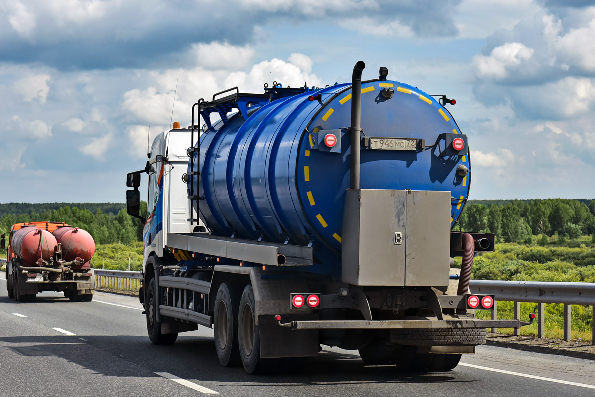 Тюменская область, № Т 946 МС 72 — Scania ('2016) P-Series (общ. м)