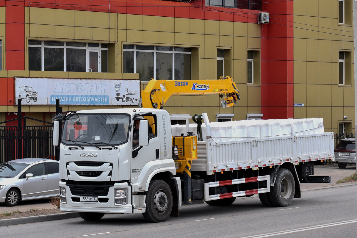 Бурятия, № Т 556 ТР 797 — Isuzu Giga QL(общая модель) [LWL]