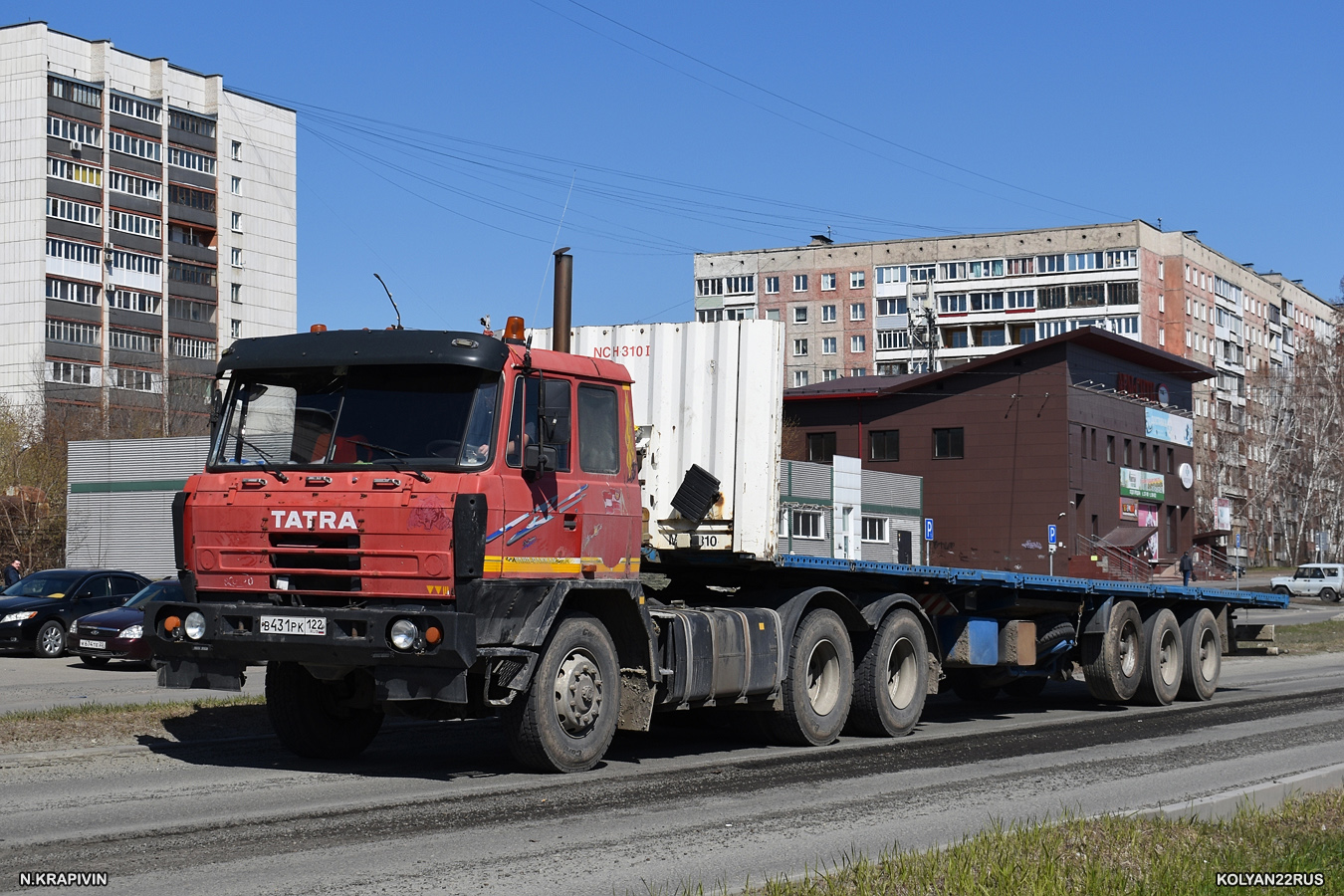 Алтайский край, № В 431 РК 122 — Tatra 815-24EN34