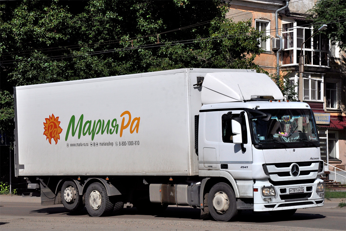 Алтайский край, № Т 781 ХМ 22 — Mercedes-Benz Actros '09 2541 [Z9M]
