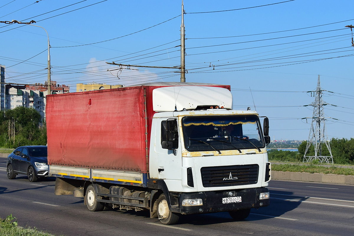 Ивановская область, № В 870 ОО 37 — МАЗ-4371W1