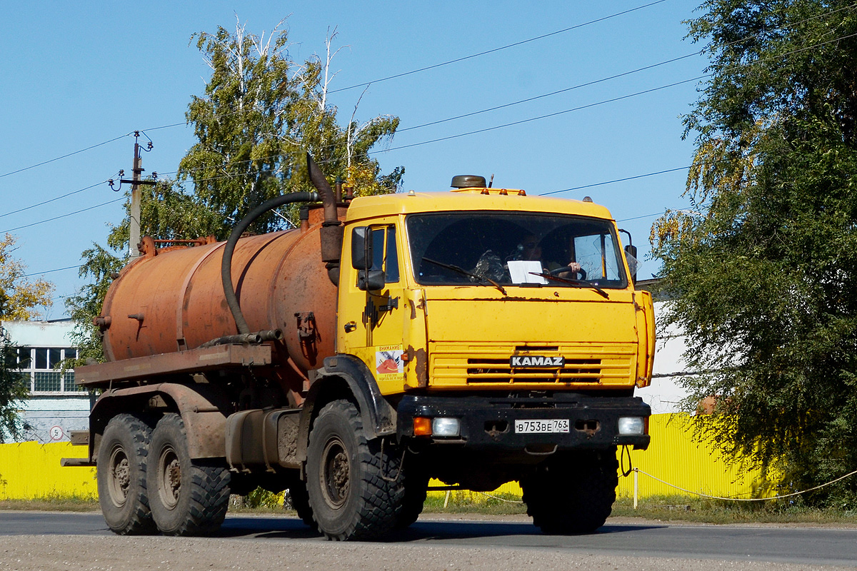 Самарская область, № В 753 ВЕ 763 — КамАЗ-43118-10 [43118K]