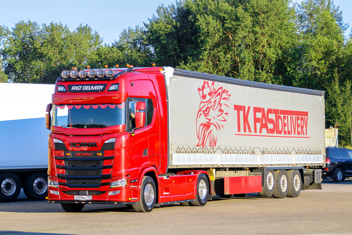 Санкт-Петербург, № В 909 МО 198 — Scania ('2016) S500; Московская область — Фестиваль TruckDay 2024