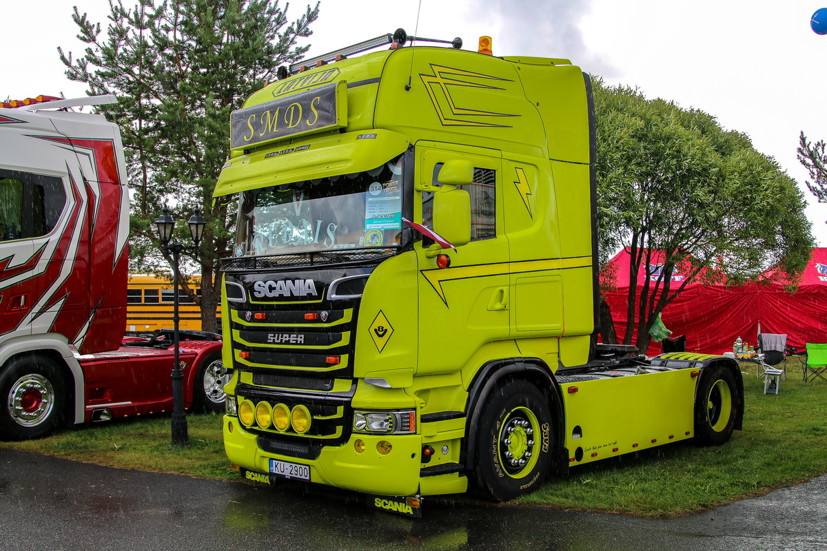 Латвия, № KU-2900 — Scania ('2013) R500; Финляндия — Power Truck Show 2019