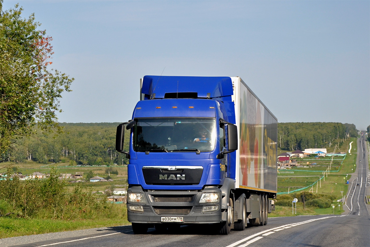 Санкт-Петербург, № В 030 РМ 178 — MAN TGS 19.400