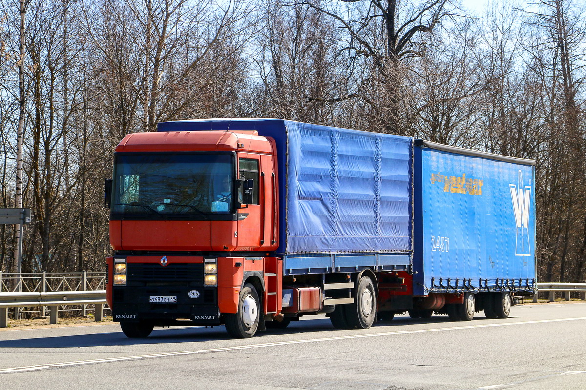 Калининградская область, № О 487 СН 39 — Renault Magnum Integral ('1997)