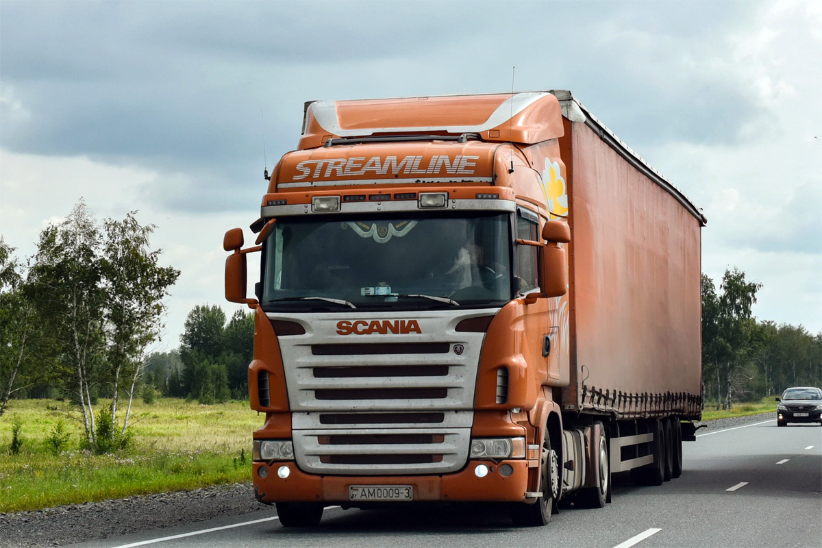 Гомельская область, № AM 0009-3 — Scania ('2004) R420