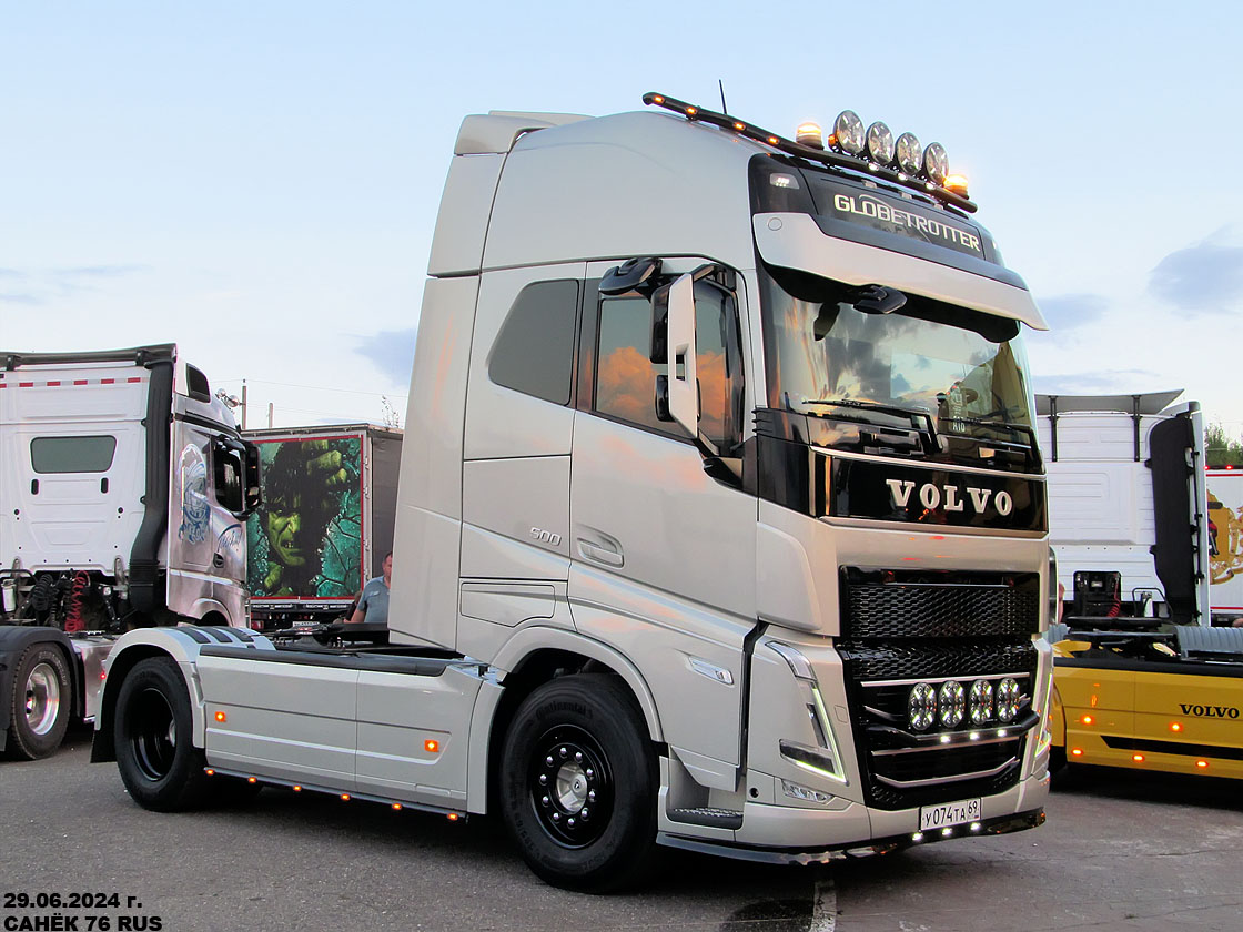 Тверская область, № У 074 ТА 69 — Volvo ('2020) FH.500 [X9P]; Московская область — Фестиваль TruckDay 2024