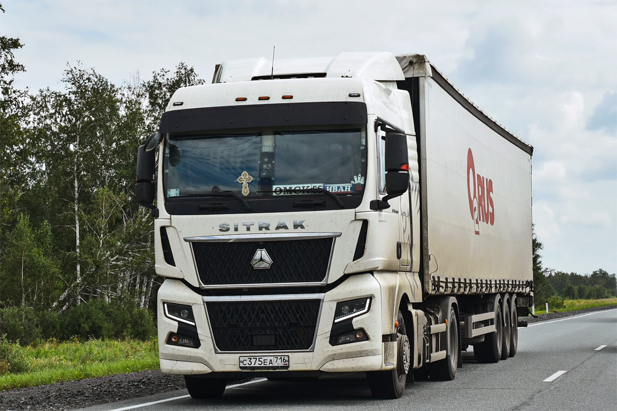 Татарстан, № С 375 ЕА 716 — Sitrak C7H ZZ4186 MAX