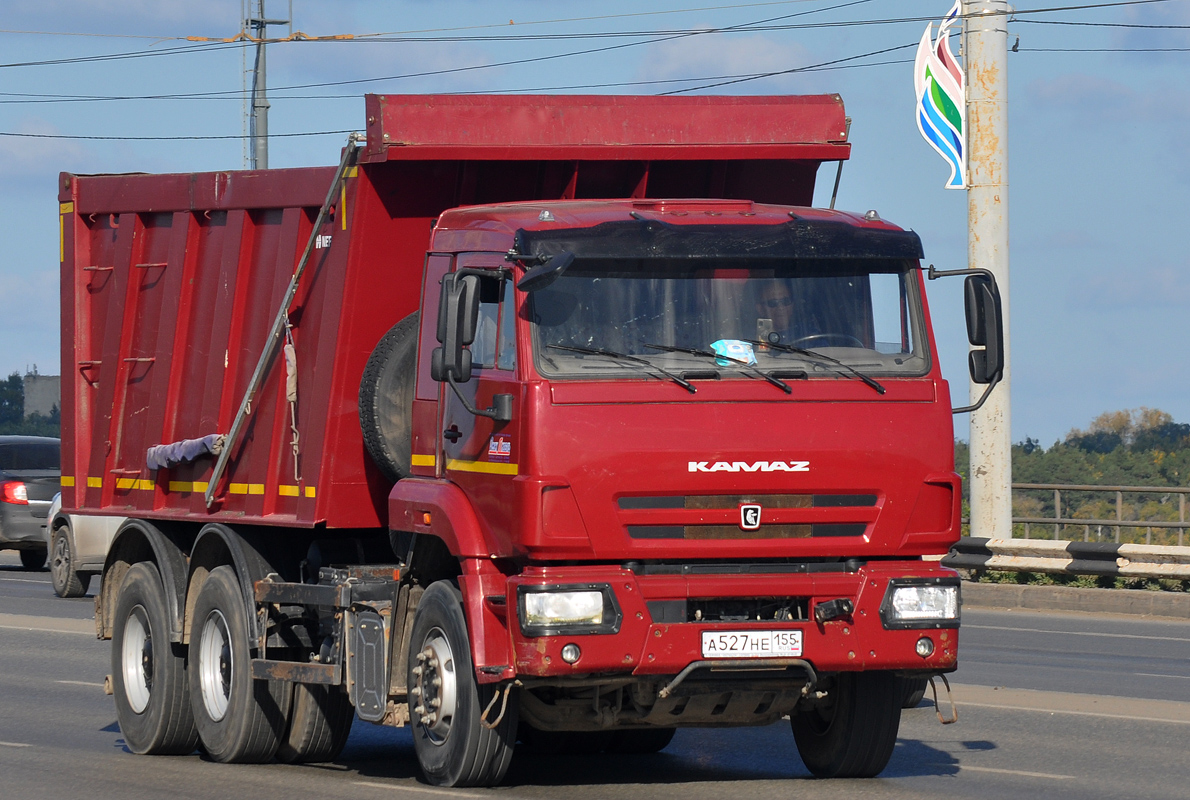 Омская область, № А 527 НЕ 155 — КамАЗ-6520-B5(49)