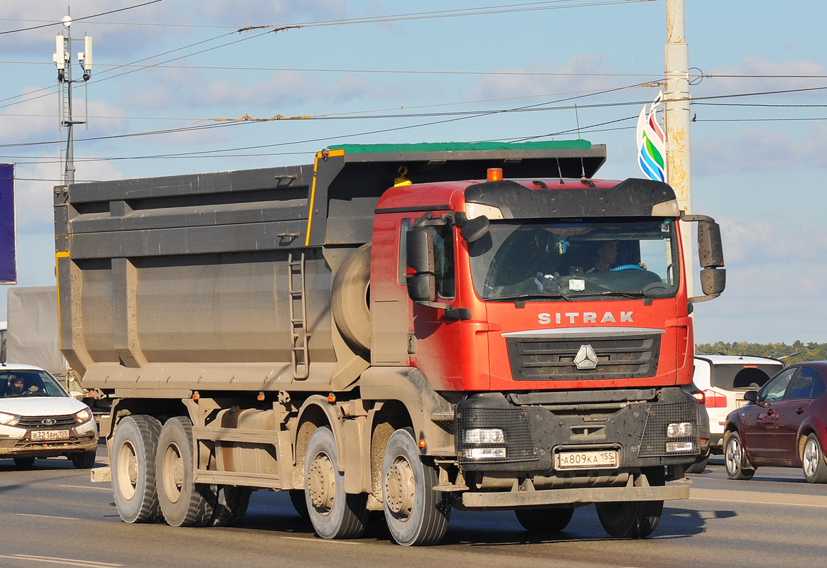 Омская область, № А 809 КА 155 — Sitrak C7H ZZ3316