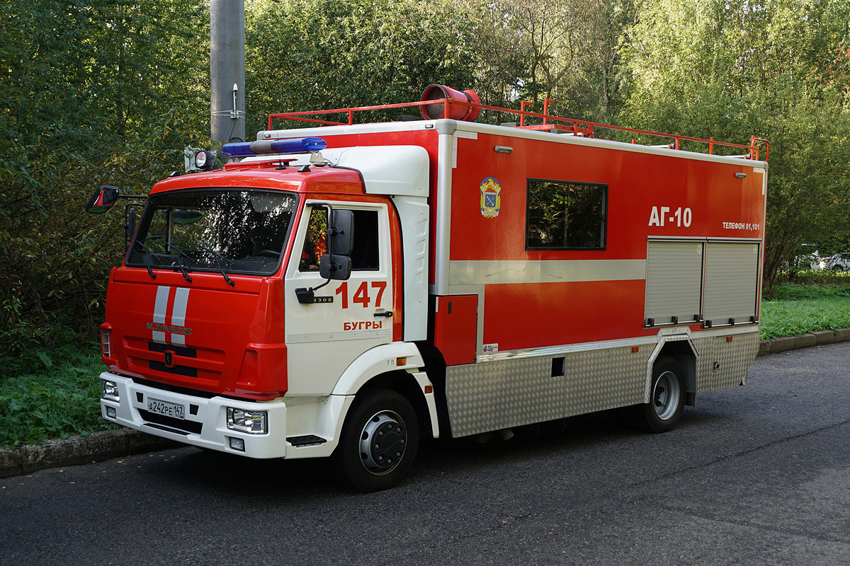 Ленинградская область, № А 242 РЕ 147 — КамАЗ-4308-G5(69)