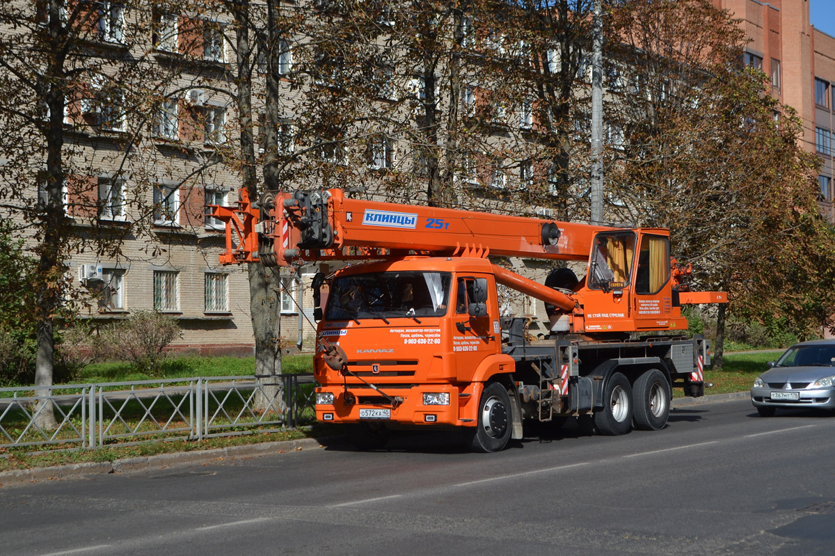 Калужская область, № О 572 КА 40 — КамАЗ-65115-L4(19)