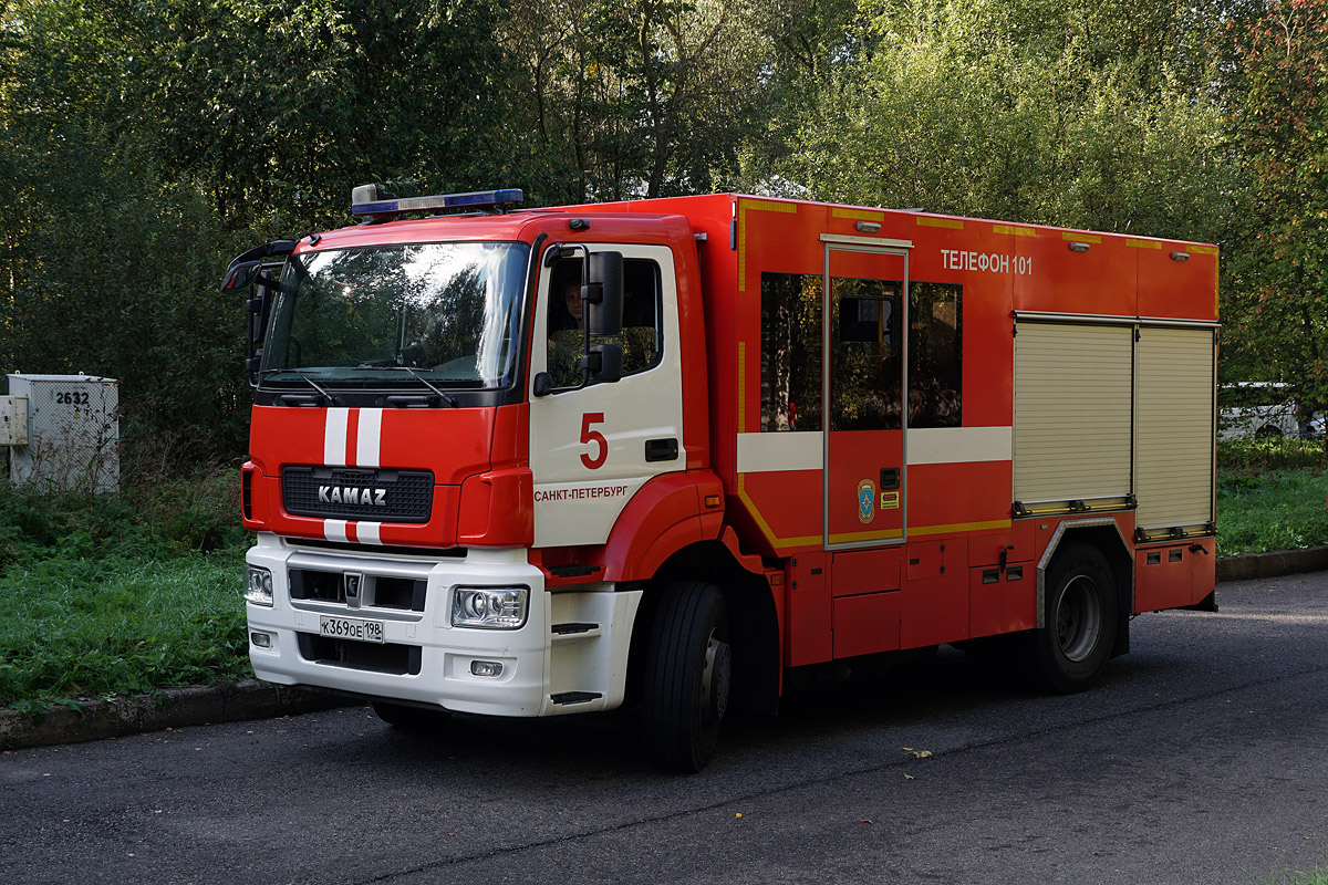 Санкт-Петербург, № К 369 ОЕ 198 — КамАЗ-5325-G5(69)