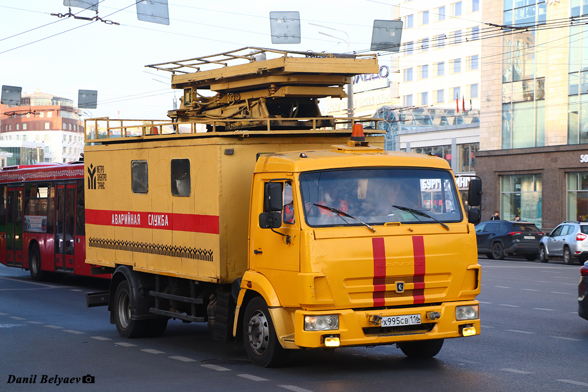 Татарстан, № Х 995 СВ 116 — КамАЗ-4308-C4(25)