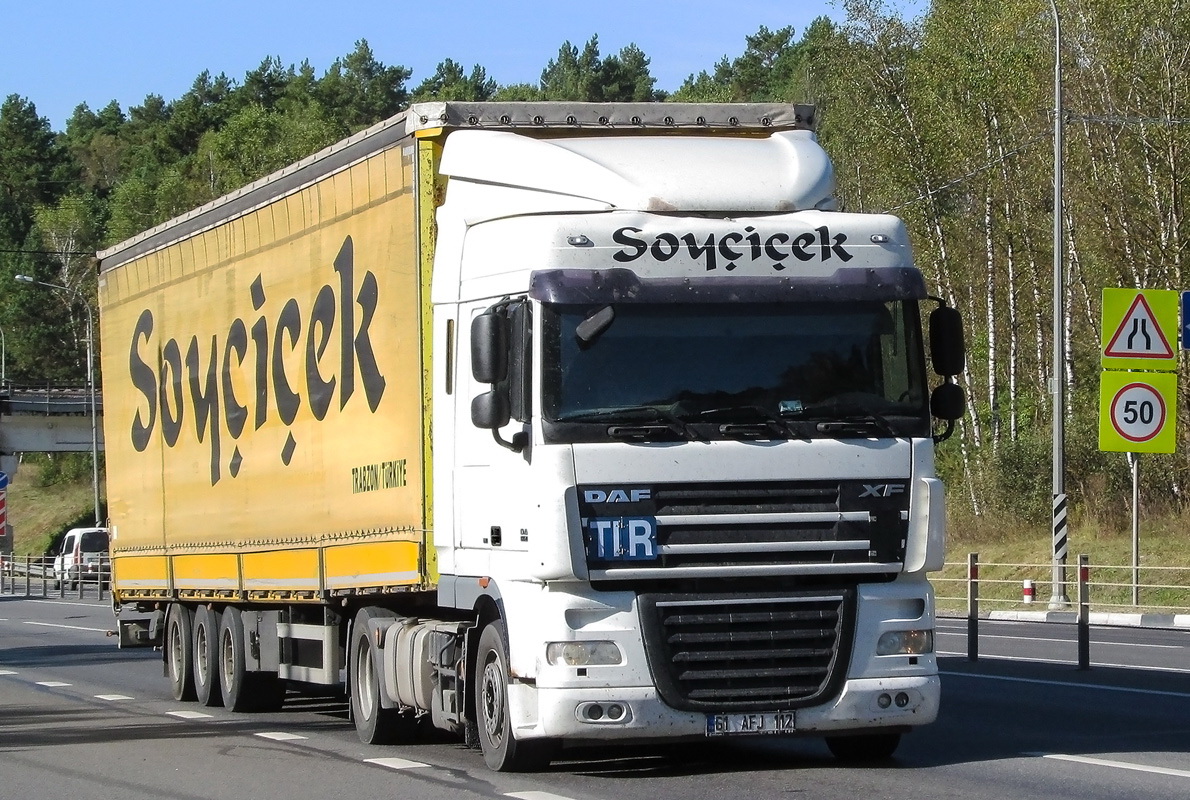 Турция, № 61 AFJ 112 — DAF XF105 FT