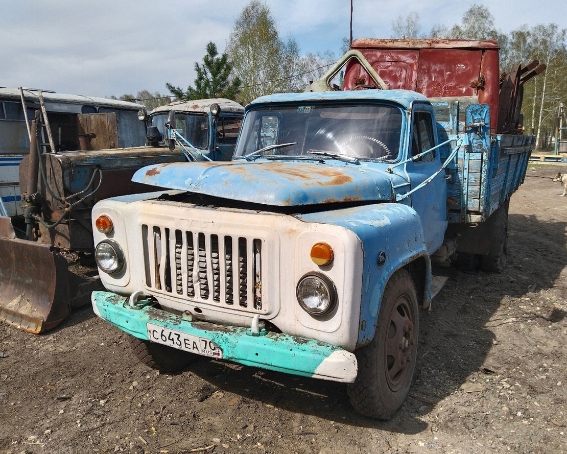 Томская область, № С 643 ЕА 70 — ГАЗ-52-01 (ГАЗ-52А)