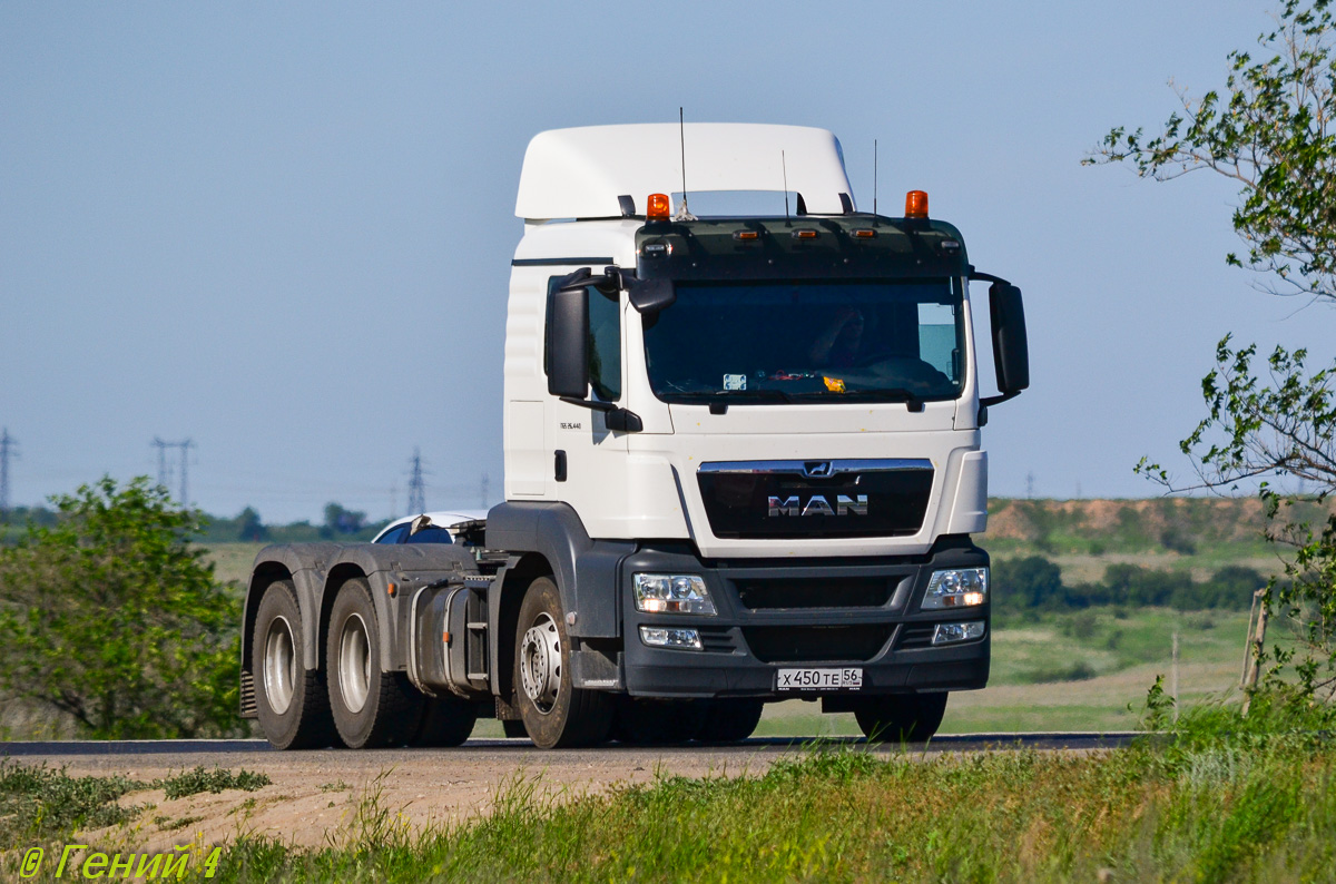 Оренбургская область, № Х 450 ТЕ 56 — MAN TGS 26.440