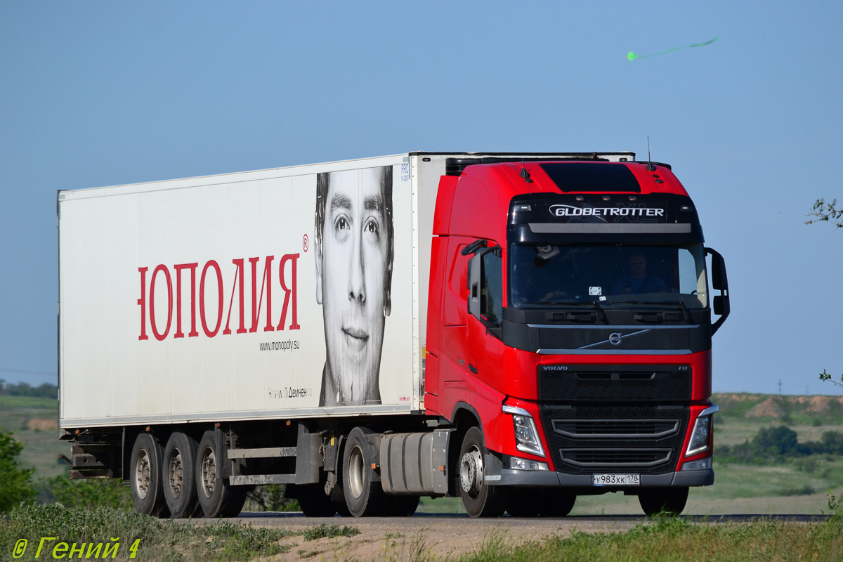 Санкт-Петербург, № У 983 ХК 178 — Volvo ('2012) FH.460