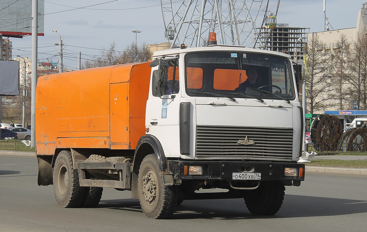 Челябинская область, № О 400 ХВ 74 — МАЗ-533702