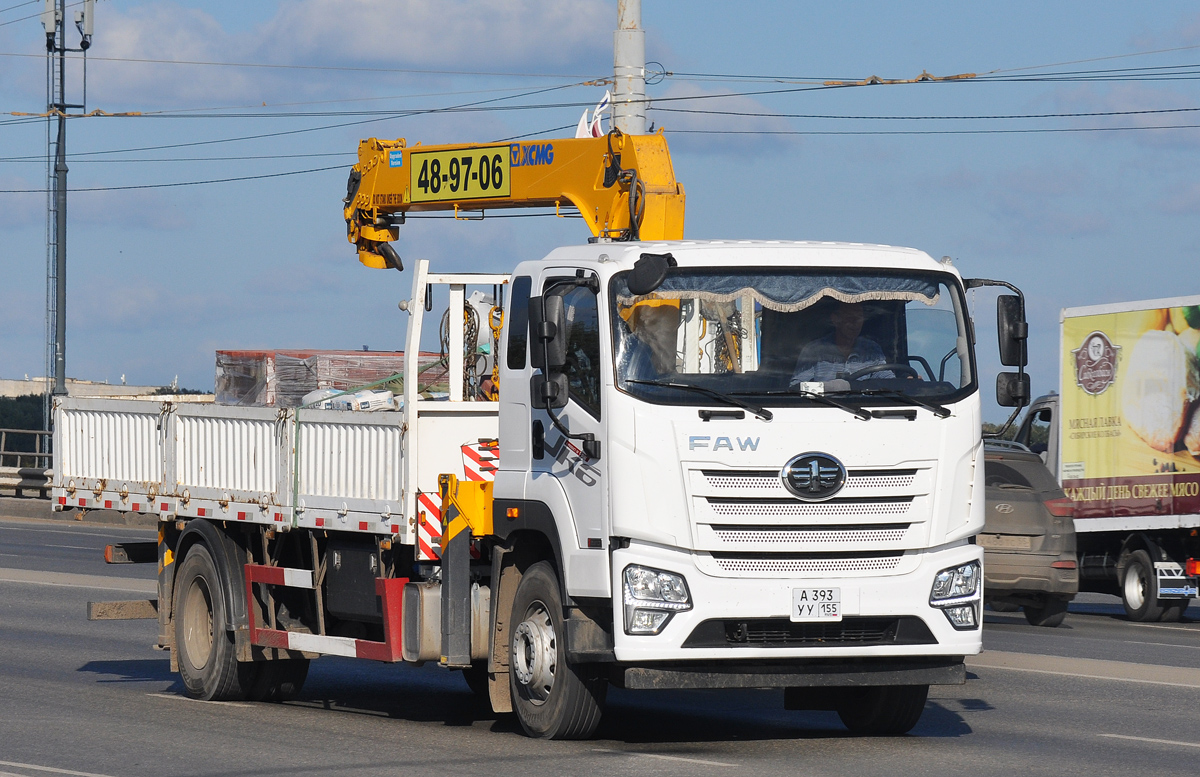 Омская область, № А 393 УУ 155 — FAW JK6 (общая модель)