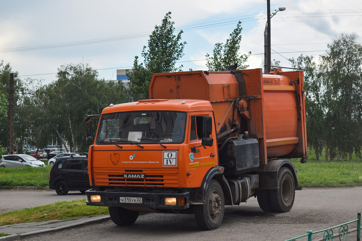 Алтайский край, № Н 310 УА 22 — КамАЗ-43255-A3(96)