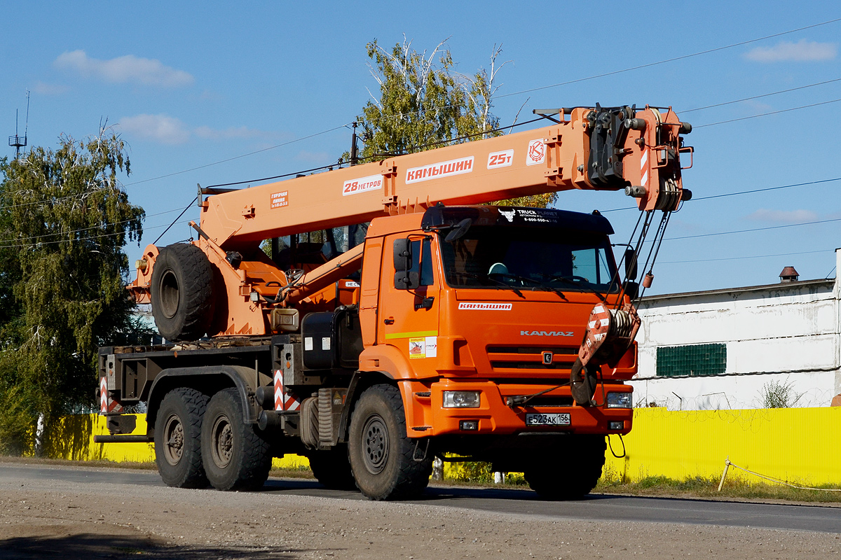 Самарская область, № Е 523 АК 156 — КамАЗ-43118-50