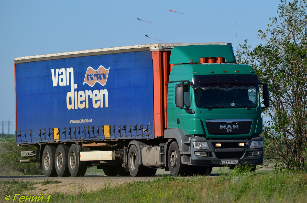 Волгоградская область, № Е 237 РА 134 — MAN TGS 18.400