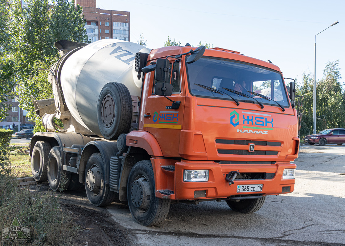 Восточно-Казахстанская область, № 365 CD 16 — КамАЗ-6540-A5(48)