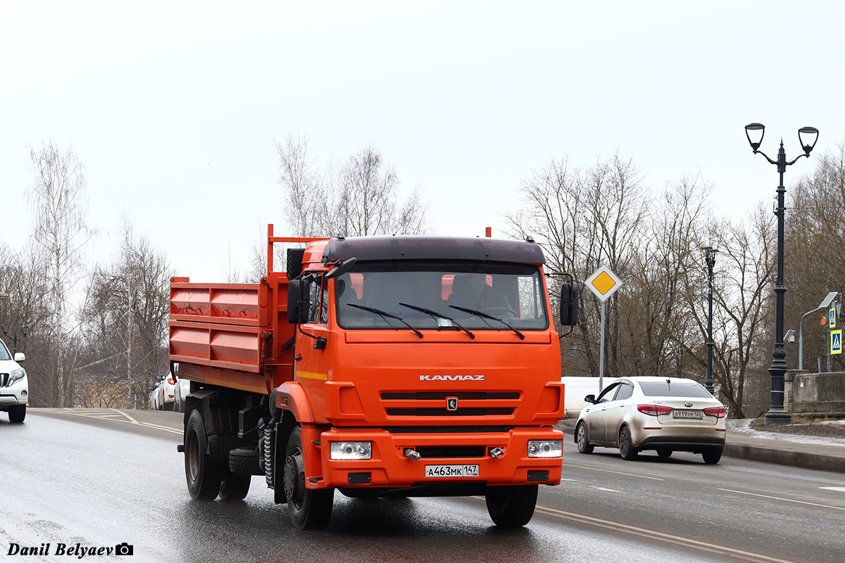 Ленинградская область, № А 463 МК 147 — КамАЗ-43253-G5(69)