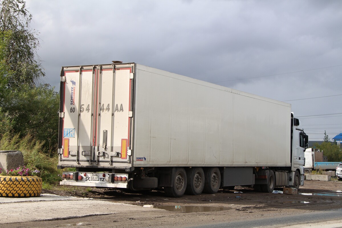 Узбекистан, № 5444 AA 60 — Schmitz Cargobull S.KO (SCB*S3B) общ.мод