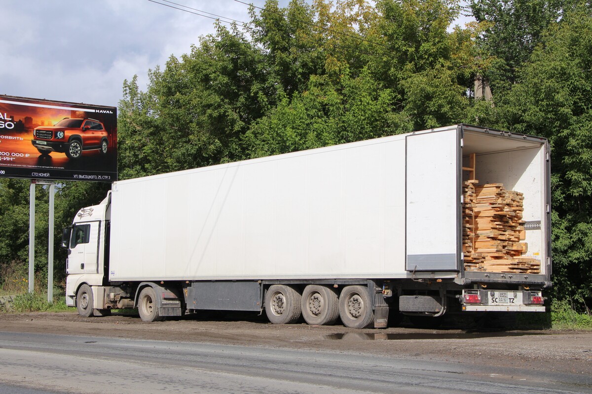 Узбекистан, № 8521 AA 50 — Schmitz Cargobull S.KO (SCB*S3B) общ.мод
