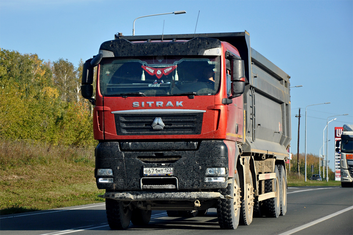 Алтайский край, № В 671 МТ 122 — Sitrak C7H ZZ3316