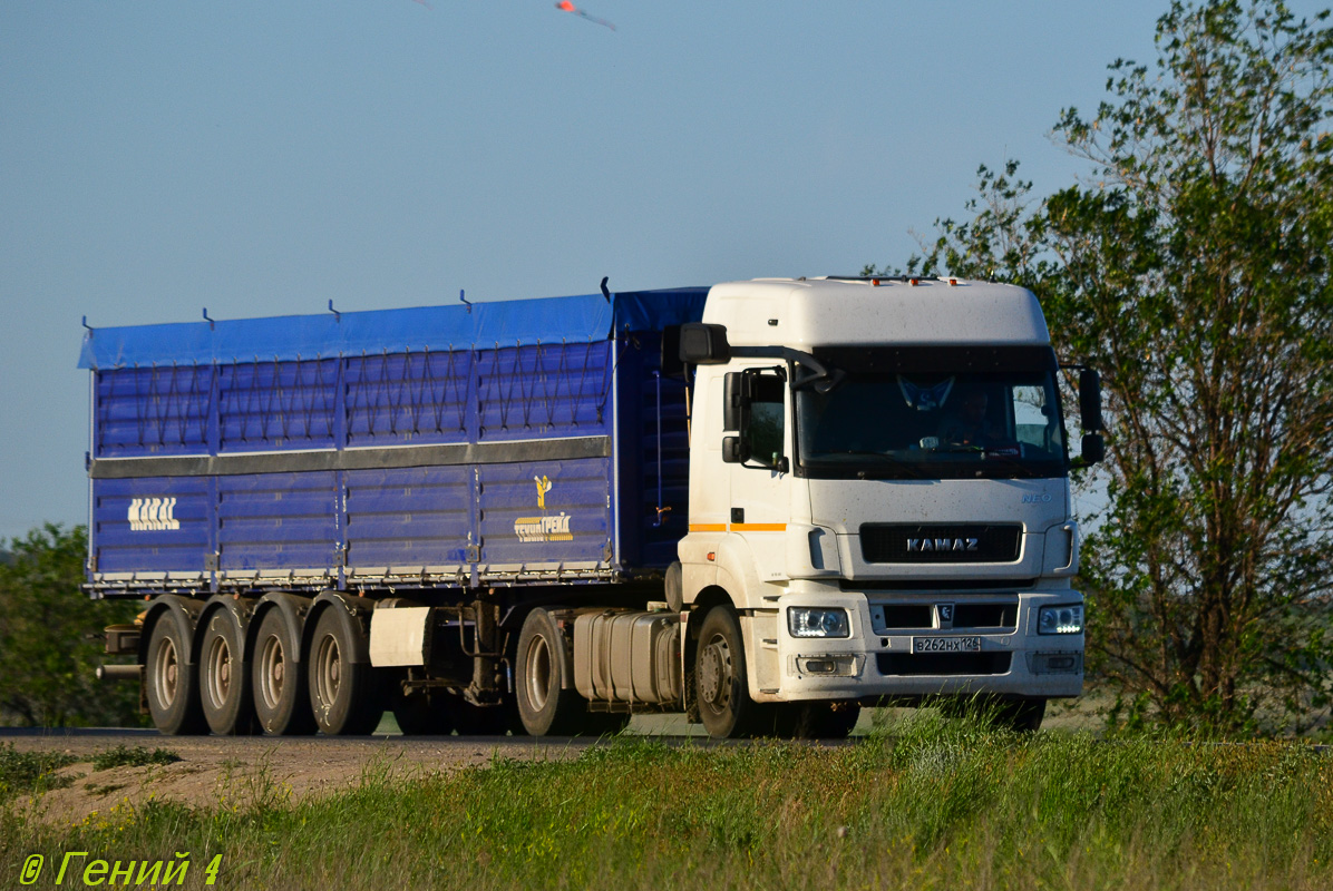 Ставропольский край, № В 262 НХ 126 — КамАЗ-5490-S5(87)