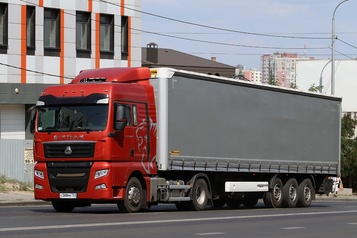 Ростовская область, № С 388 МК 761 — Sitrak C7H ZZ4186