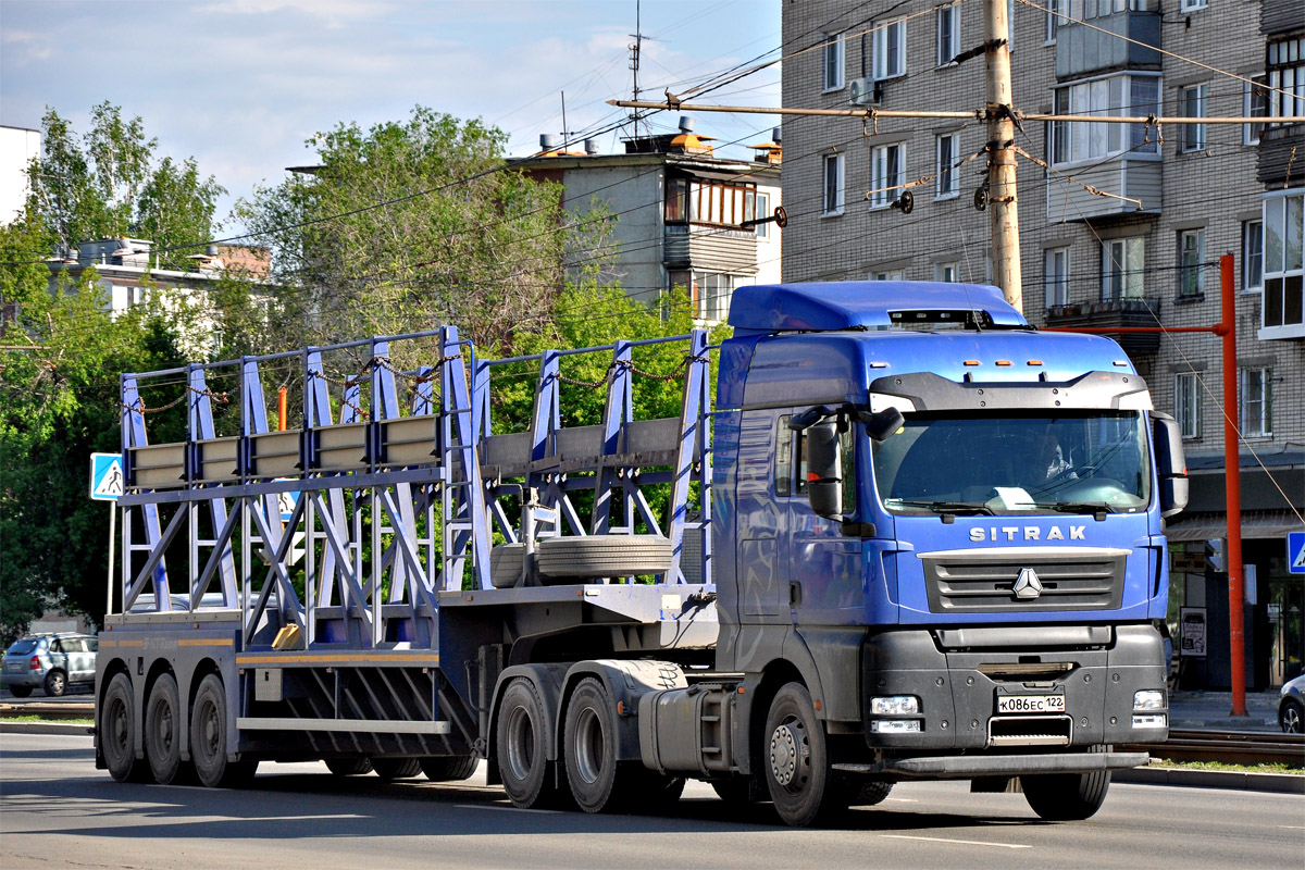 Алтайский край, № К 086 ЕС 122 — Sitrak C7H ZZ4256