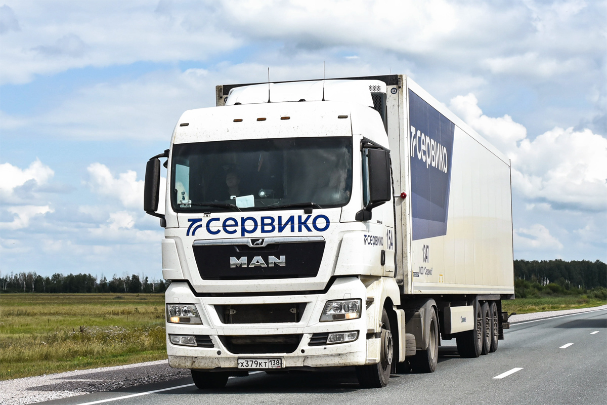Иркутская область, № 154 — MAN TGX ('2007) 18.440