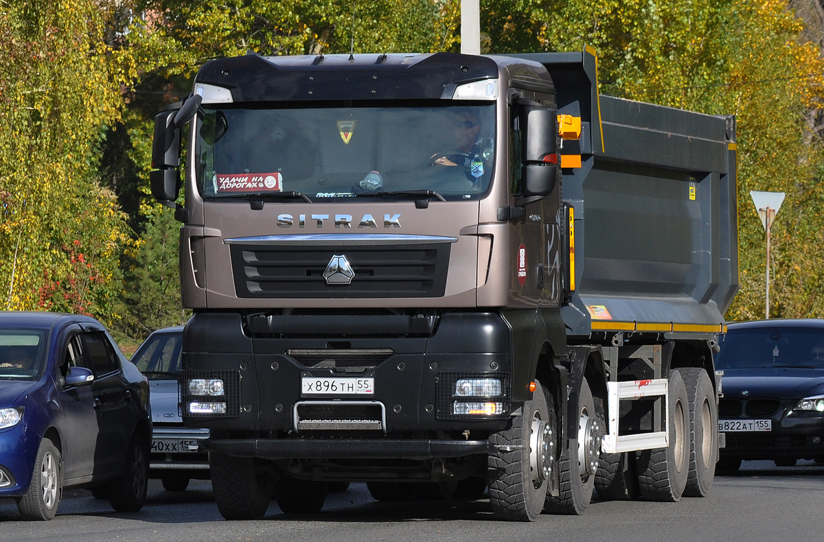Омская область, № Х 896 ТН 55 — Sitrak C7H ZZ3316