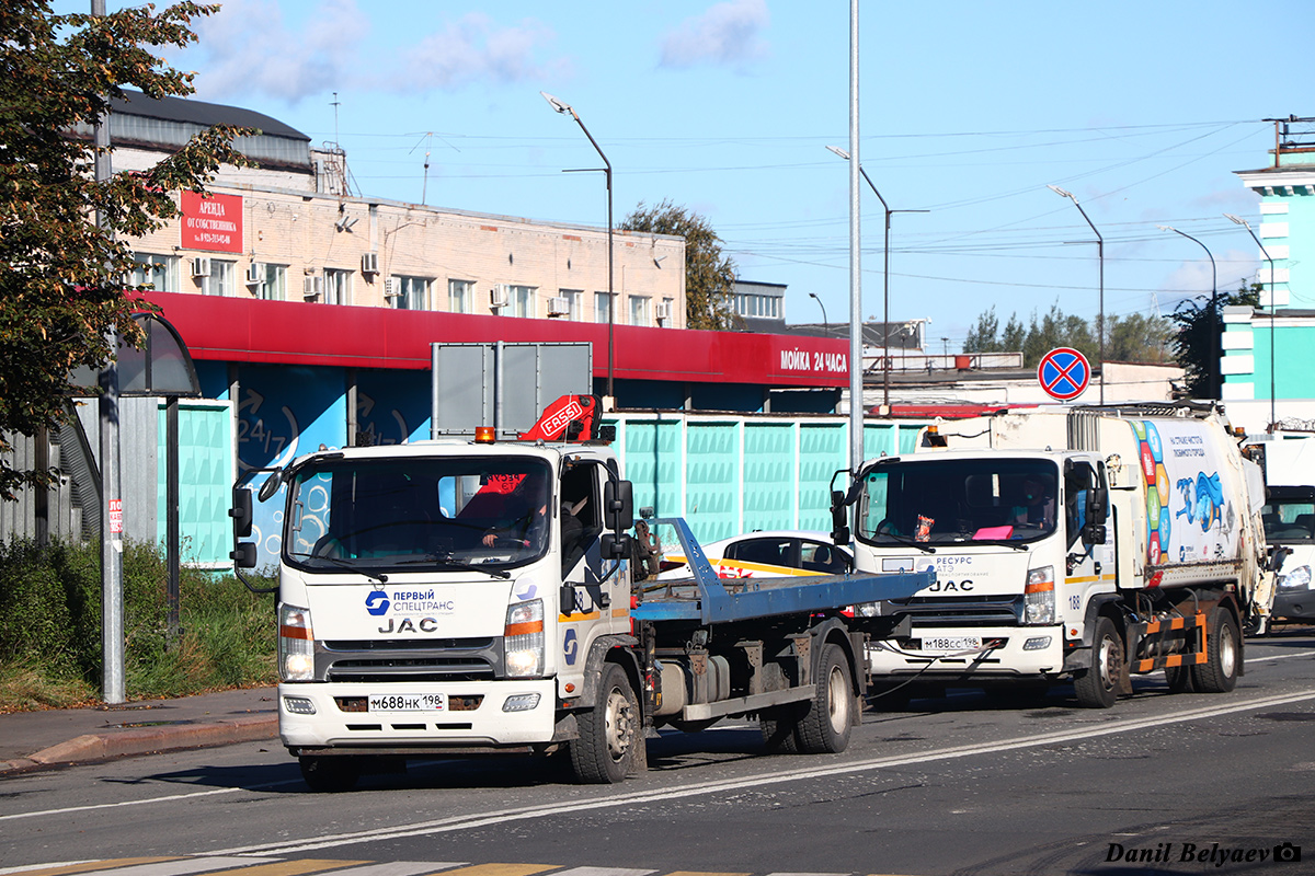 Санкт-Петербург, № М 688 НК 198 — JAC N120 / N75