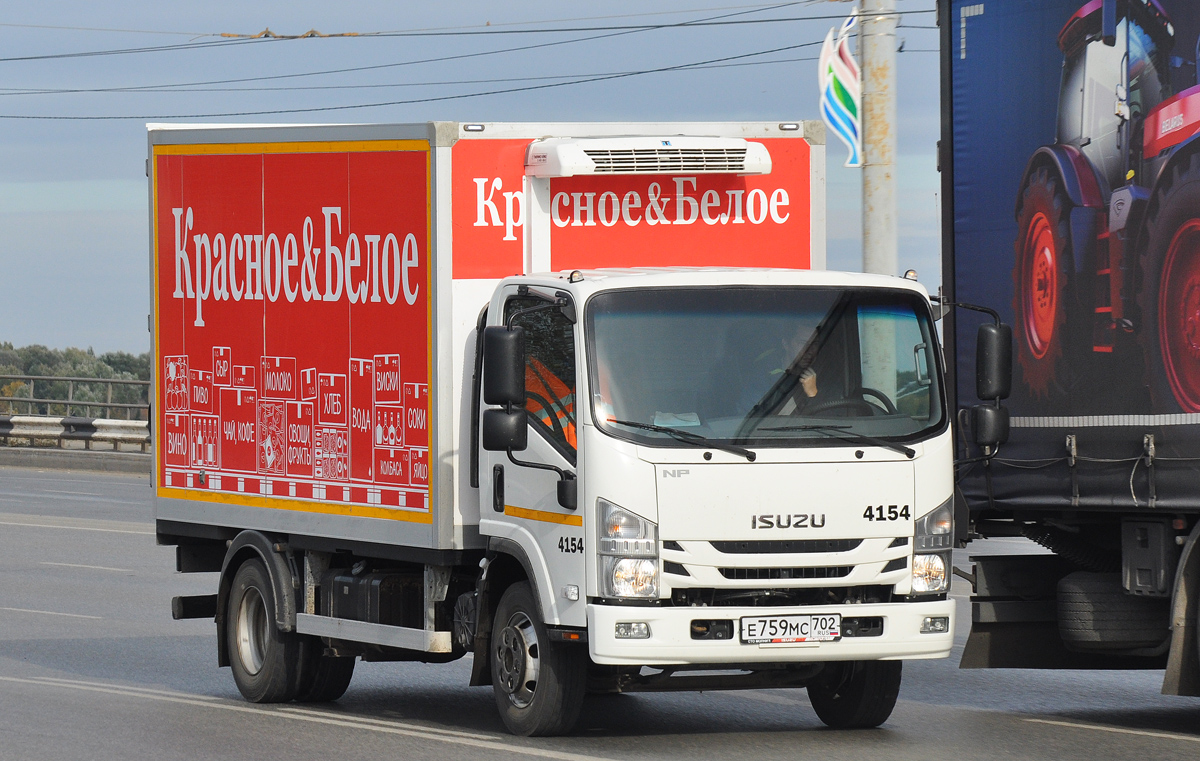 Омская область, № 4154 — Isuzu NPR75 [Z7X]