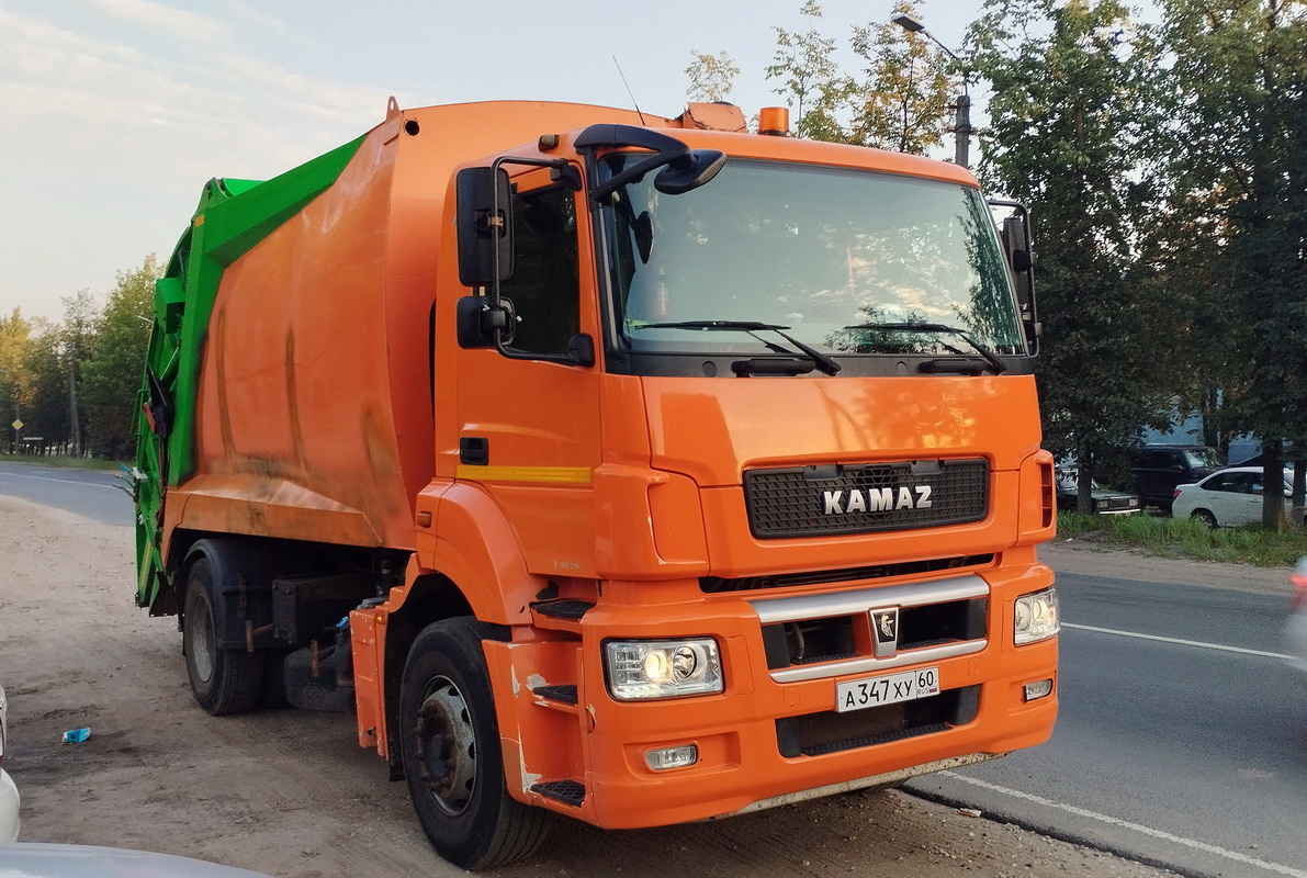 Псковская область, № А 347 ХУ 60 — КамАЗ-5325-G5(69)