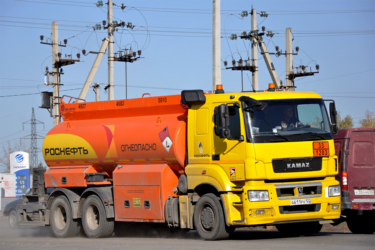 Алтайский край, № А 611 РХ 122 — КамАЗ-65207-S5(87)