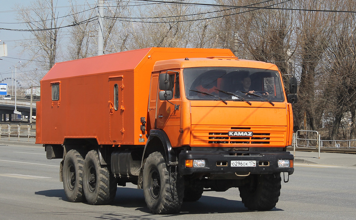 Челябинская область, № О 296 ОК 174 — КамАЗ-43118-15 [43118R]