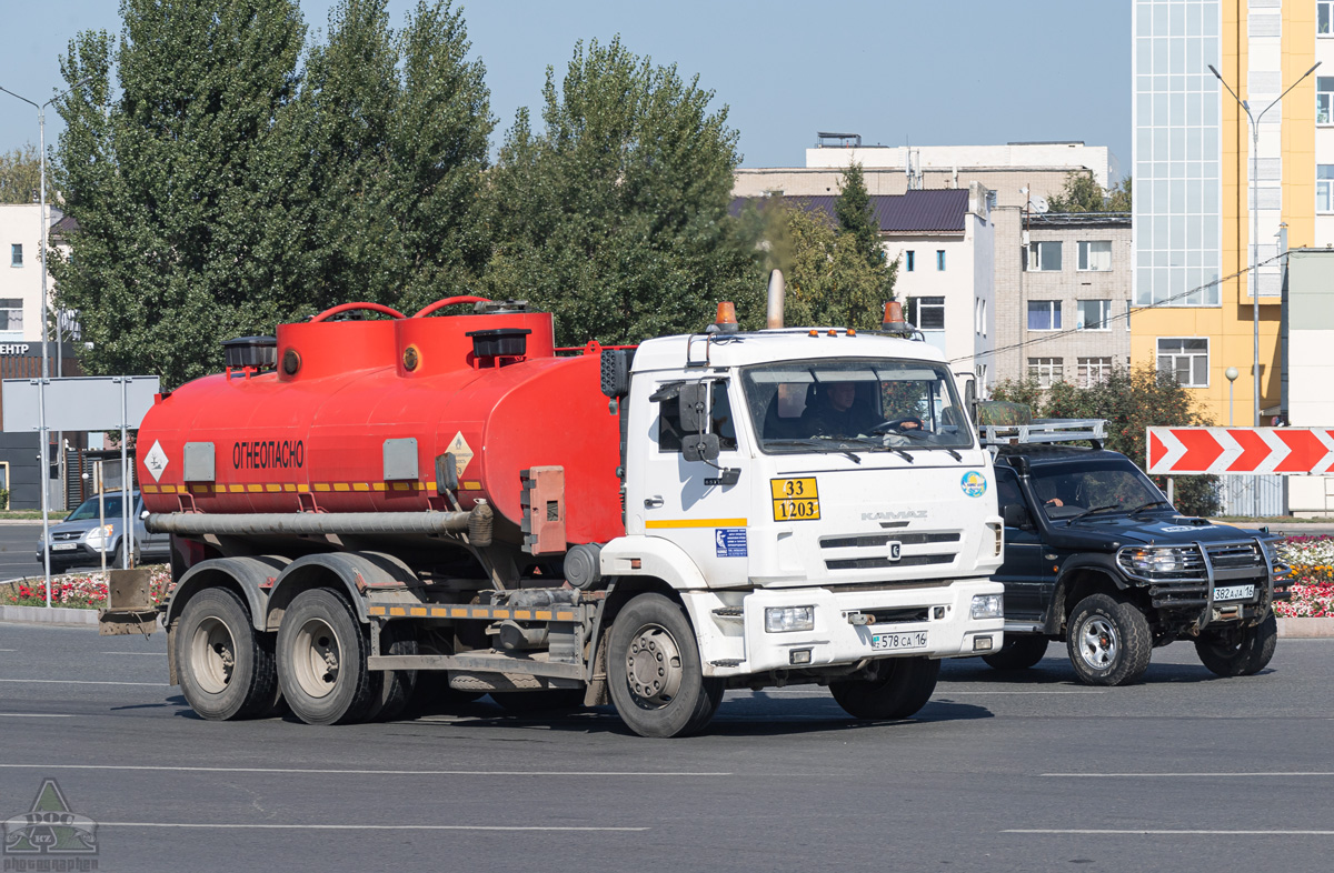 Восточно-Казахстанская область, № 578 CA 16 — КамАЗ-65115-L4(19)