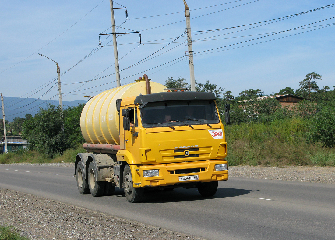 Бурятия, № К 364 МН 03 — КамАЗ-65116-N3(78)